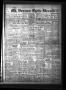 Newspaper: Mt. Vernon Optic-Herald (Mount Vernon, Tex.), Vol. 91, No. 37, Ed. 1 …