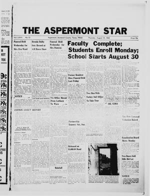 The Aspermont Star (Aspermont, Tex.), Vol. 67, No. 51, Ed. 1  Thursday, August 19, 1965