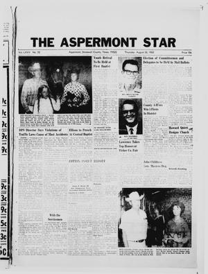 The Aspermont Star (Aspermont, Tex.), Vol. 67, No. 52, Ed. 1  Thursday, August 26, 1965