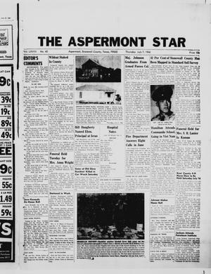 Primary view of object titled 'The Aspermont Star (Aspermont, Tex.), Vol. 68, No. 45, Ed. 1  Thursday, July 7, 1966'.