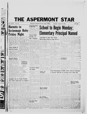 The Aspermont Star (Aspermont, Tex.), Vol. 68, No. 52, Ed. 1  Thursday, August 25, 1966