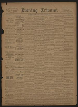 Evening Tribune. (Galveston, Tex.), Vol. 13, No. 261, Ed. 1 Friday, September 22, 1893
