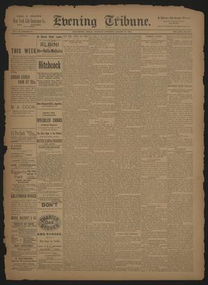 Evening Tribune. (Galveston, Tex.), Vol. 13, No. 240, Ed. 1 Tuesday, August 29, 1893