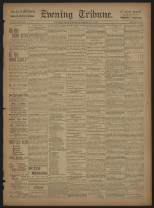 Primary view of object titled 'Evening Tribune. (Galveston, Tex.), Vol. 13, No. 193, Ed. 1 Wednesday, July 5, 1893'.