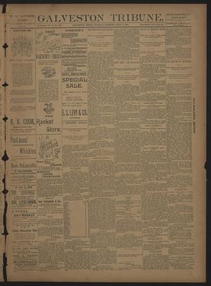 Primary view of object titled 'Galveston Tribune. (Galveston, Tex.), Vol. 1, No. 20, Ed. 1 Tuesday, June 5, 1894'.