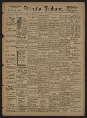 Evening Tribune. (Galveston, Tex.), Vol. 14, No. 75, Ed. 1 Thursday, February 22, 1894