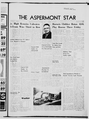 Primary view of object titled 'The Aspermont Star (Aspermont, Tex.), Vol. 70, No. 9, Ed. 1  Thursday, October 26, 1967'.