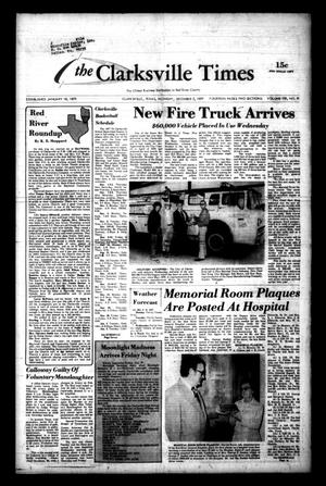 The Clarksville Times (Clarksville, Tex.), Vol. 105, No. 91, Ed. 1 Monday, December 5, 1977