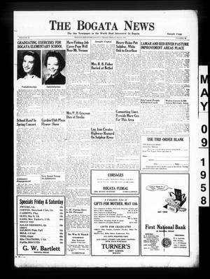 The Bogata News (Bogata, Tex.), Vol. 48, No. 30, Ed. 1 Friday, May 9, 1958