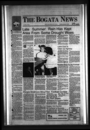 Primary view of object titled 'The Bogata News (Bogata, Tex.), Vol. 77, No. 48, Ed. 1 Thursday, September 8, 1988'.
