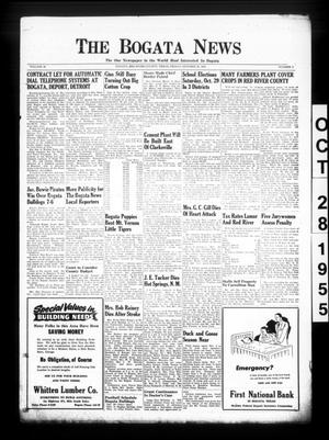 The Bogata News (Bogata, Tex.), Vol. 44, No. 2, Ed. 1 Friday, October 28, 1955