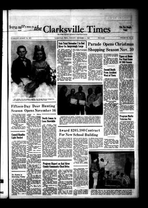 The Clarksville Times (Clarksville, Tex.), Vol. 93, No. 42, Ed. 1 Thursday, November 11, 1965
