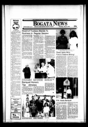 Bogata News (Bogata, Tex.), Vol. 79, No. 27, Ed. 1 Thursday, May 14, 1992