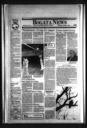 Bogata News (Bogata, Tex.), Vol. 79, No. 9, Ed. 1 Thursday, January 9, 1992