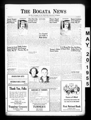 The Bogata News (Bogata, Tex.), Vol. 43, No. 31, Ed. 1 Friday, May 20, 1955
