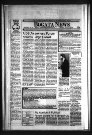 Bogata News (Bogata, Tex.), Vol. 79, No. 16, Ed. 1 Thursday, February 27, 1992