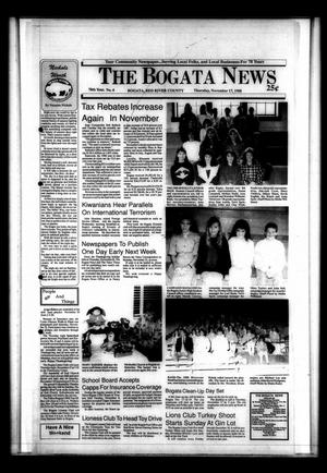 The Bogata News (Bogata, Tex.), Vol. 78, No. 6, Ed. 1 Thursday, November 17, 1988