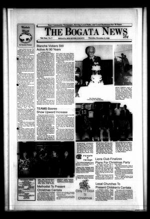 The Bogata News (Bogata, Tex.), Vol. 78, No. 9, Ed. 1 Thursday, December 8, 1988