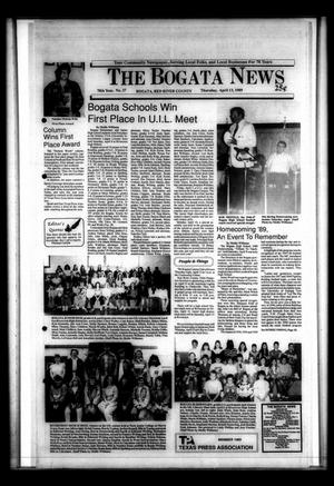 The Bogata News (Bogata, Tex.), Vol. 78, No. 27, Ed. 1 Thursday, April 13, 1989