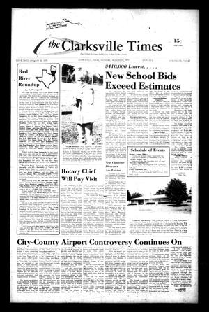 Primary view of object titled 'The Clarksville Times (Clarksville, Tex.), Vol. 105, No. 63, Ed. 1 Monday, August 29, 1977'.