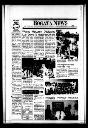 Bogata News (Bogata, Tex.), Vol. 81, No. 37, Ed. 1 Thursday, July 30, 1992