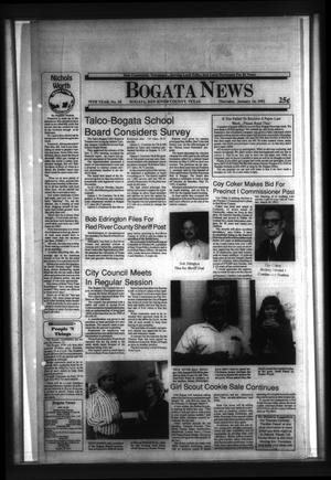 Bogata News (Bogata, Tex.), Vol. 79, No. 10, Ed. 1 Thursday, January 16, 1992