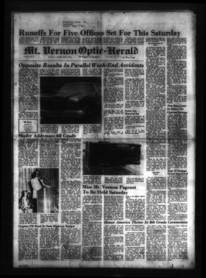Mt. Vernon Optic-Herald (Mount Vernon, Tex.), Vol. 101, No. 38, Ed. 1 Thursday, June 3, 1976