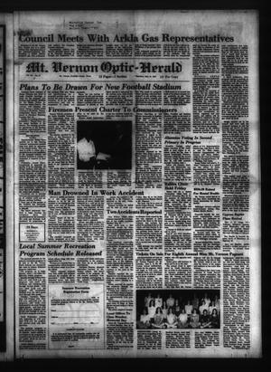 Mt. Vernon Optic-Herald (Mount Vernon, Tex.), Vol. 101, No. 37, Ed. 1 Thursday, May 27, 1976