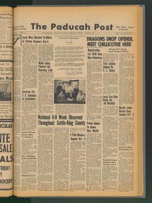 The Paducah Post (Paducah, Tex.), Vol. 63, No. 30, Ed. 1 Thursday, October 9, 1969