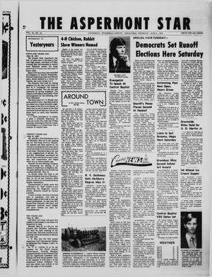 The Aspermont Star (Aspermont, Tex.), Vol. 74, No. 41, Ed. 1  Thursday, June 1, 1972