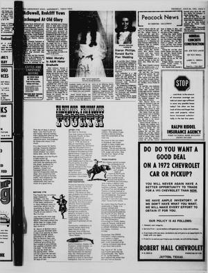The Aspermont Star (Aspermont, Tex.), Vol. 74, 45, Ed. 1 Thursday, June 29, 1972 - of 4 - The Portal Texas History