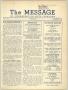 Thumbnail image of item number 1 in: 'The Message, Volume 1, Number 5, December 1946'.