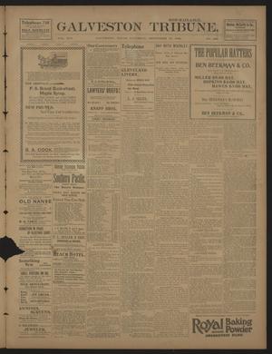 Primary view of object titled 'Galveston Tribune. (Galveston, Tex.), Vol. 16, No. 296, Ed. 1 Saturday, September 19, 1896'.