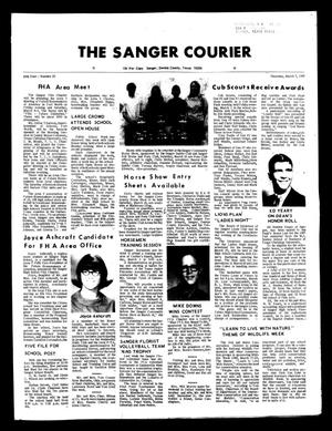 Primary view of object titled 'The Sanger Courier (Sanger, Tex.), Vol. 69, No. 23, Ed. 1 Thursday, March 7, 1968'.