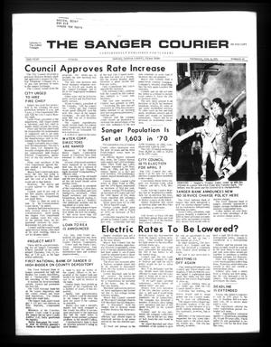 Primary view of object titled 'The Sanger Courier (Sanger, Tex.), Vol. 72, No. 20, Ed. 1 Thursday, February 11, 1971'.