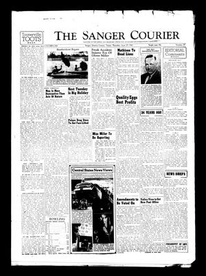The Sanger Courier (Sanger, Tex.), Vol. 62, No. 37, Ed. 1 Thursday, June 29, 1961
