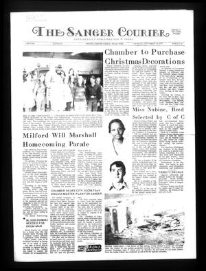 Primary view of object titled 'The Sanger Courier (Sanger, Tex.), Vol. 73, No. 50, Ed. 1 Thursday, September 14, 1972'.