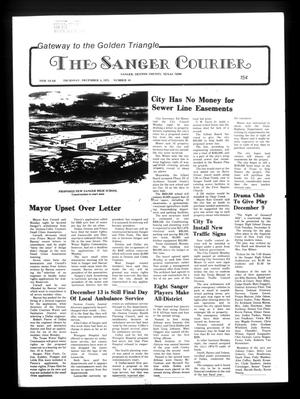 Primary view of object titled 'The Sanger Courier (Sanger, Tex.), Vol. 78, No. 10, Ed. 1 Thursday, December 4, 1975'.