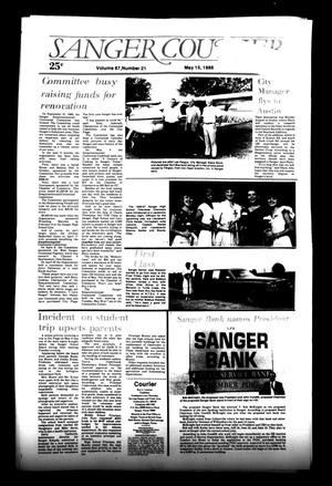 Sanger Courier (Sanger, Tex.), Vol. 87, No. 21, Ed. 1 Thursday, May 15, 1986