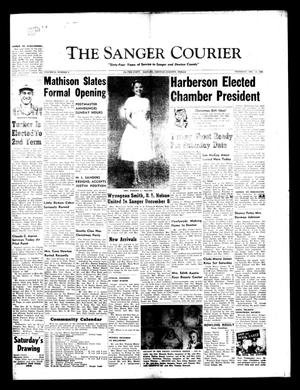 Primary view of object titled 'The Sanger Courier (Sanger, Tex.), Vol. 64, No. 8, Ed. 1 Thursday, December 13, 1962'.
