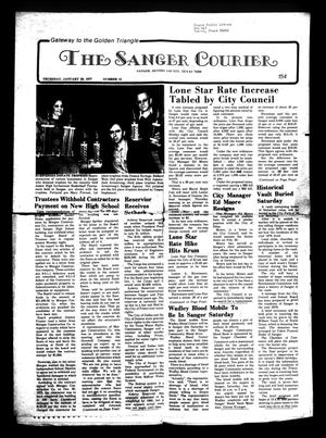 The Sanger Courier (Sanger, Tex.), Vol. [79], No. 15, Ed. 1 Thursday, January 20, 1977
