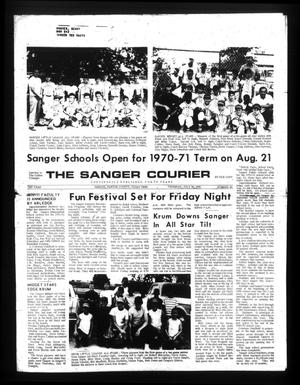 The Sanger Courier (Sanger, Tex.), Vol. 71, No. 44, Ed. 1 Thursday, July 30, 1970
