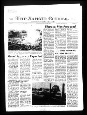 The Sanger Courier (Sanger, Tex.), Vol. 73, No. 17, Ed. 1 Thursday, January 27, 1972