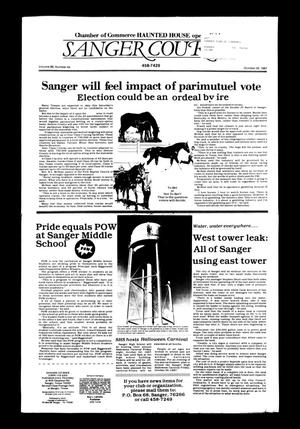 Sanger Courier (Sanger, Tex.), Vol. 88, No. 44, Ed. 1 Thursday, October 29, 1987