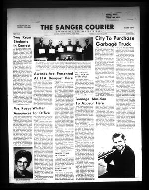 Primary view of object titled 'The Sanger Courier (Sanger, Tex.), Vol. 71, No. 25, Ed. 1 Thursday, March 19, 1970'.