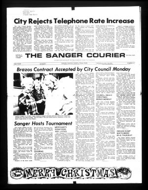 Primary view of object titled 'The Sanger Courier (Sanger, Tex.), Vol. 72, No. 13, Ed. 1 Thursday, December 24, 1970'.