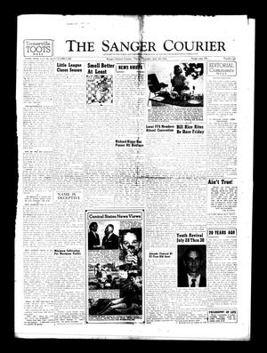 The Sanger Courier (Sanger, Tex.), Vol. 62, No. 40, Ed. 1 Thursday, July 20, 1961