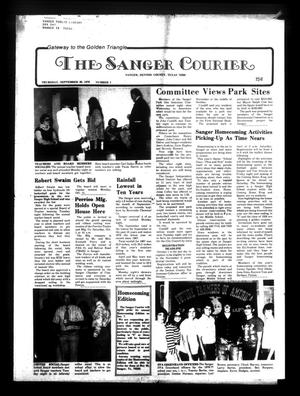 The Sanger Courier (Sanger, Tex.), Vol. [79], No. 1, Ed. 1 Thursday, September 30, 1976