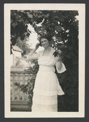 Primary view of object titled '[Woman Posing with Vines]'.