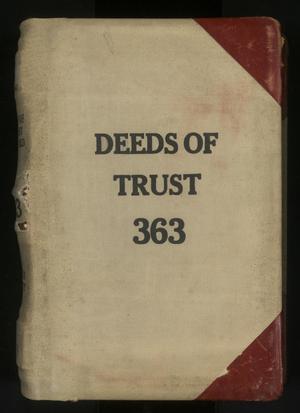 Travis County Deed Records: Deed Record 363 - Deeds of Trust
